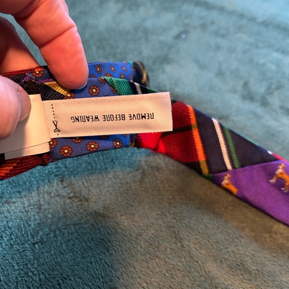 J. Crew Multicolor Plaid Belt with Tortoise Buckle See Pictures and Read S/M 40” - Picture 6 of 16